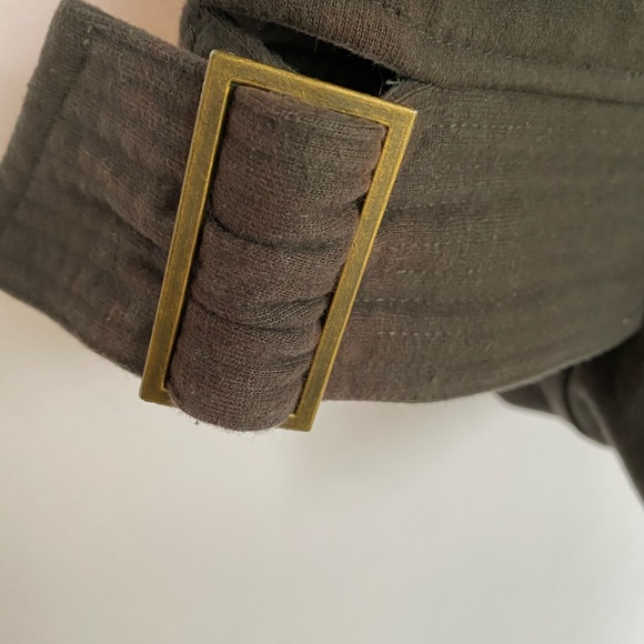 Forever 21 Grey bubble hem overcoat - Picture 3 of 8